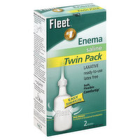 Fleet Enema, Saline, Twin Pack - 2 Each 