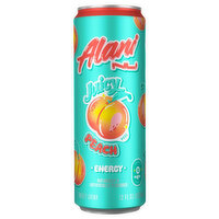 Alani Nu Energy Drink, Juicy Peach - 12 Fluid ounce 