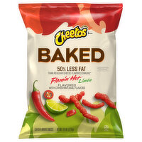 Cheetos Cheese Flavored Snacks, Flamin' Hot Limon, Baked