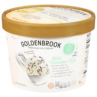 Goldenbrook Ice Cream, Premium, Mint Chocolate Chip