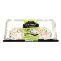 Jon Donaire Happy Birthday! Chocolate Cake + Fudge Ripple Ice Cream Premium Ice Cream Cake - 30 Ounce 