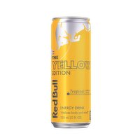 Red Bull Energy Drink, Tropical - 12 Fluid ounce 