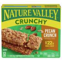 Nature Valley Granola Bars, Pecan Crunch, Crunchy - 6 Each 