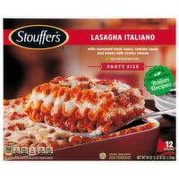 Stouffer's Lasagna, Italiano, Party Size - 90 Ounce 