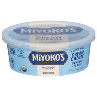 Miyoko's Creamery Cream Cheese, Organic, Classic Plain, Cashew Milk