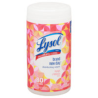 Lysol Disinfecting Wipes, Mango & Hibiscus Scent - 80 Each 