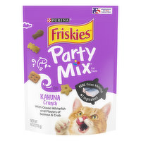 Friskies Made in USA Facilities Cat Treats, Party Mix Kahuna Crunch - 6 Ounce 