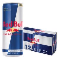 Red Bull Energy Drink, 12 Pack - 12 Each 