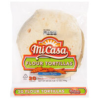 MiCasa Tortillas, Flour, Fajita Style - 20 Each 