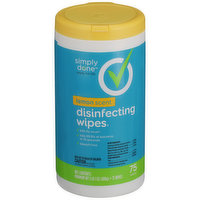 Simply Done Disinfecting Wipes, Lemon - 480 Gram 