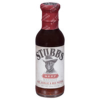 Stubb's Beef Marinade, Soy, Garlic & Red Pepper - 12 Ounce
