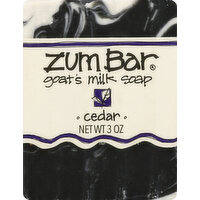 Zum Bar Soap, Goat's Milk, Cedar