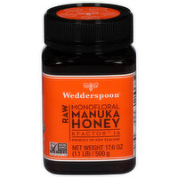 Wedderspoon Honey, Manuka, Raw, KFactor 16 - 17.6 Ounce 