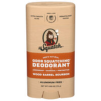 Dr. Squatch Deodorant, Natural, Wood Barrel Bourbon, Men's