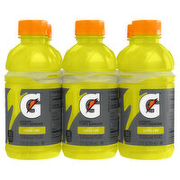 Gatorade Thirst Quencher, Lemon Lime, 6 Pack - 6 Each 