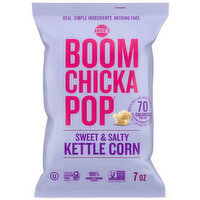 Angie's BOOMCHICKAPOP Sweet & Salty Kettle Corn Popcorn - 7 Ounce 