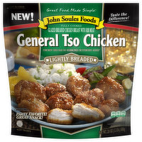 John Soules Foods Chicken, General Tso, Lightly Breaded - 24 Ounce