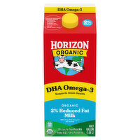 Horizon Organic Milk, Organic, Reduced Fat