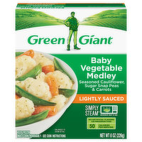 Green Giant Baby Vegetable Medley, Lightly Sauced - 8 Ounce