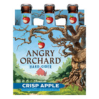 Angry Orchard Hard Cider, Crisp Apple - 6 Each