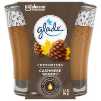 Glade Candle, Cashmere Woods
