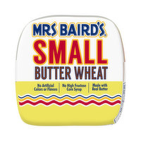 Mrs Baird's  Bread, Butter Wheat, Small - 16 Ounce 