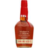 Maker's Mark Whisky, Kentucky Straight Bourbon, Cask Strength - 750 Millilitre 