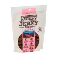 Pure Harmony Grain Free Salmon Recipe Super Mix Jerky Bites Dog Treats - 5 Ounce 