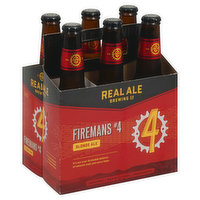 Real Ale Brewing Company Beer, Blond Ale, Firemans 4 - 6 Each 