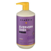Alaffia Body Lotion, Lavender - 32 Ounce