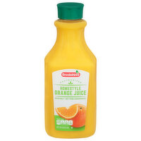 Brookshire's Premium Orange Juice, Homestyle With Pulp - 52 Fluid ounce 