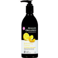 Avalon Organics Hand Soap, Glycerin, Refreshing Lemon - 12 Fluid ounce 