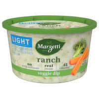 Marzetti Veggie Dip, Light, Ranch - 14 Ounce 