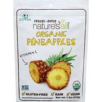 Nature's All Foods Pineapples, Organic, Freeze-Dried - 1.5 Ounce 