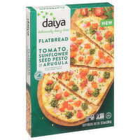 Daiya Flatbread, Tomato, Sunflower Seed Pesto & Arugula