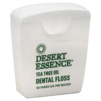 Desert Essence Dental Floss, Waxed, Tea Tree Oil - 1 Each 