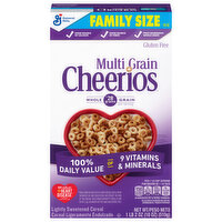 Cheerios Cereal, Multi Grain, Family Size