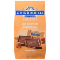 Ghirardelli Milk Chocolate, Caramel, Squares