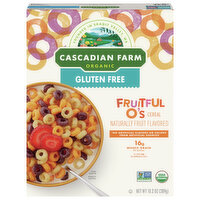 Cascadian Farm Cereal, Organic, Fruitful O'S