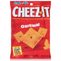 Cheez-It Baked Snack Crackers, Original - 3 Ounce 