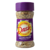 Dash Dash Salt-Free Onion & Herb Seasoning Blend, Kosher, 2.5 OZ Shaker - 2.5 Ounce 