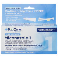 TopCare Miconazole 1, Combination Pack - 1 Each 
