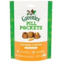 Greenies Treats for Dogs, Chicken Flavor, Capsule Size
