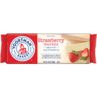 Voortman Bakery Wafers, Strawberry - 10.6 Ounce 