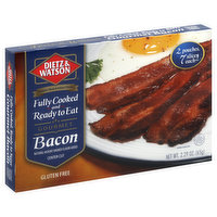 Dietz & Watson Bacon, Gourmet, Fully Cooked and Ready to Eat - 2.29 Ounce 