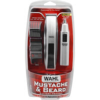 Wahl Trimmer, Battery, Mustache & Beard - 1 Each 