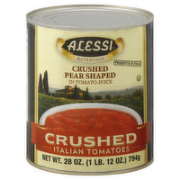 Alessi Italian Tomatoes, Crushed - 28 Ounce 