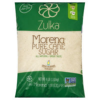 Zulka Sugar, Pure Cane, Morena - 4 Pound 