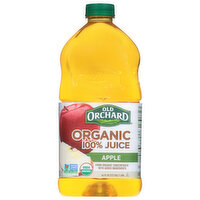 Old Orchard 100% Juice, Organic, Apple - 64 Fluid ounce 