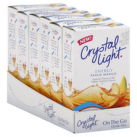 Crystal Light Drink Mix, Peach Mango, On-the-Go Packets - 10 Each 